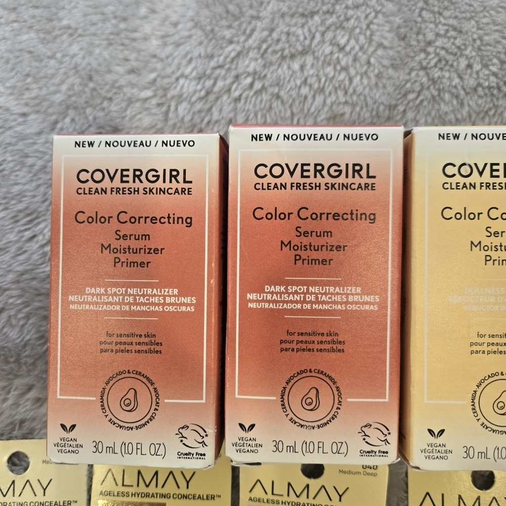 Lot Of 12 Piece Beauty Products - Covergirl Almay And Maybelline New - Picture 3 of 12